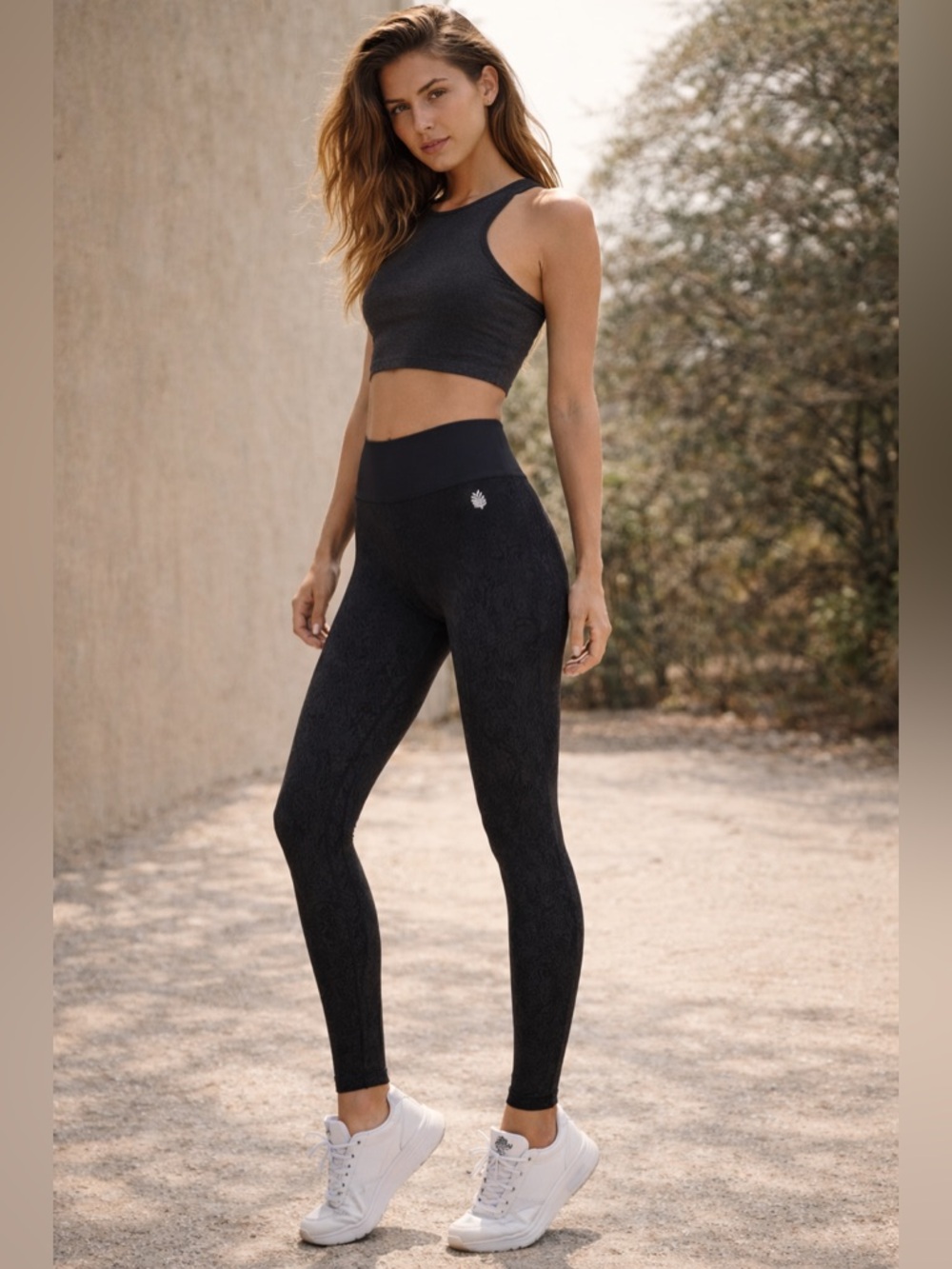 FP Movement Textured Black Leggings XS/S High Rise Sculpt Activewear